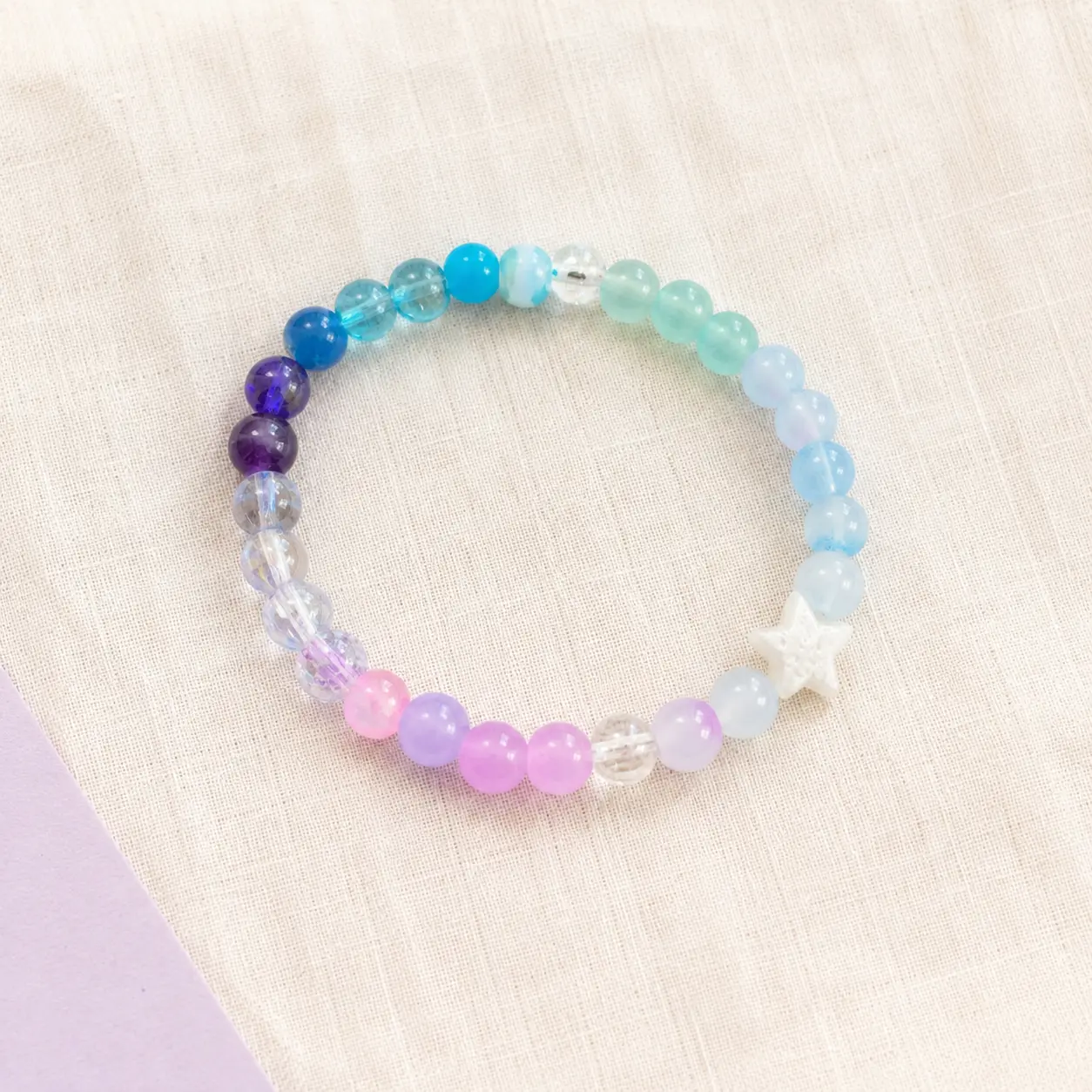 Wish Upon a Star Bead Bracelet