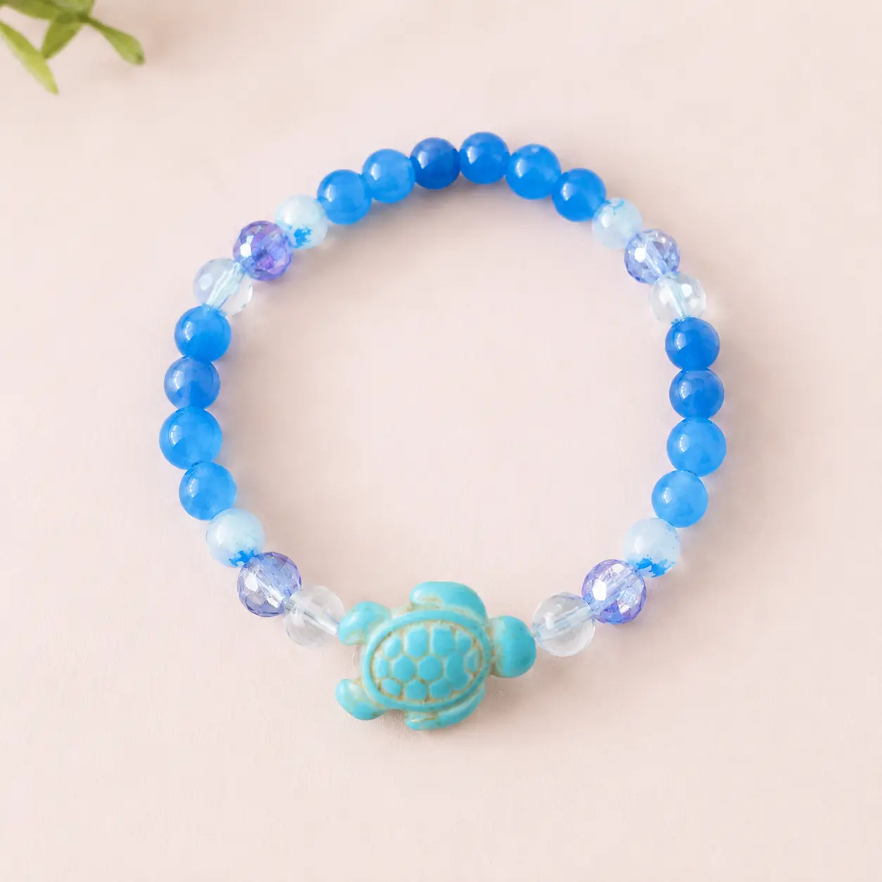 Ocean Turtle Bead Bracelet